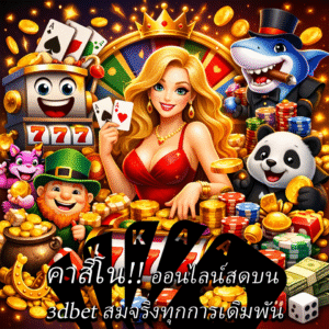 แนะนำเว็บ 3dbet ศูนย์รวมเดิมพันออนไลน์ครบวงจร